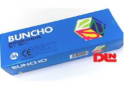 Buncho Poster Colour 12 COL (15cc)